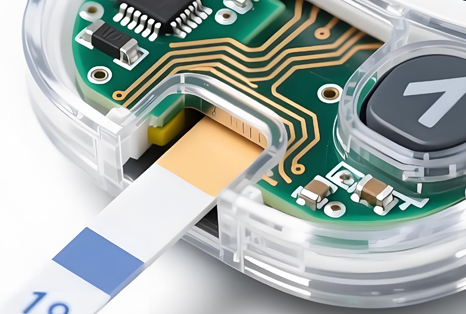 血糖仪试纸连接器的作用原理